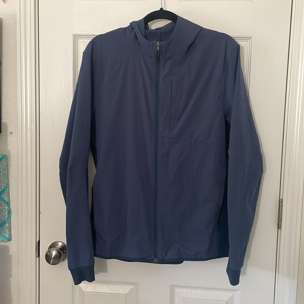Lululemon Airing Easy Hoodie in Mach Blue Large - Picture 7 of 14